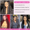 Ferzzon 13X6 Deep Wave Wigs Human Hair 14 Inch Deep