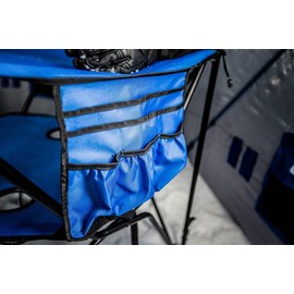 Rhino Otter Deluxe Double Decker Outdoor Folding Table 201622, Blue, 37" x 12" x 9"