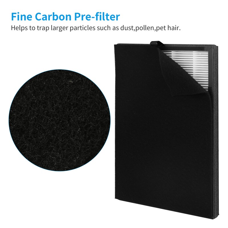 FCFMY 2 Packs 3-in-1 Blue Ultra-Filter Air Filter for Okaysou