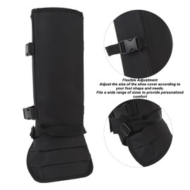 Alomejor - Polainas de serpiente para senderismo, caza, mordedura de serpiente, protectores para piernas con bolsa de transporte, para hombres y mujeres, probados en laboratorio en Estados Unidos