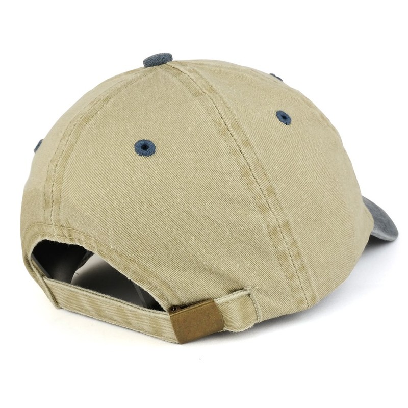 Armycrew Gorra Juvenil de Sarga de algodón Suave teñida con