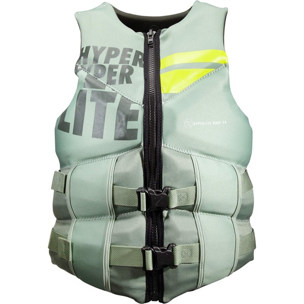 Hyperlite Logic CGA Mens Wakeboard Vest Sage Sz L