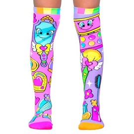 MADMIA Make Up Socks, Cute Knee-High Socks (US, Age, 6 Years, 18 Years)