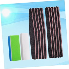 Ipetboom Nail Art Polishing Block Set 24pcs Nail Files Perfect for Natural Artificial