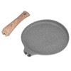 Frying Pan with Magnetic Base Rapid Heat Conduction Prevents Stick