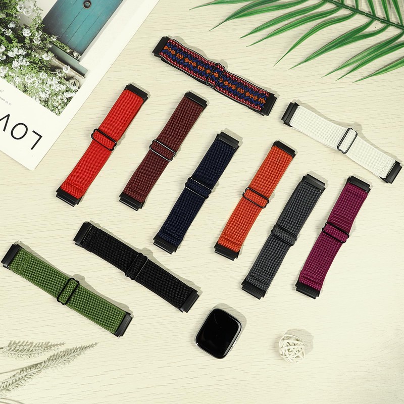 Huamanlou Correa de Nylon Compatible con Redmi Watch 3 active,
