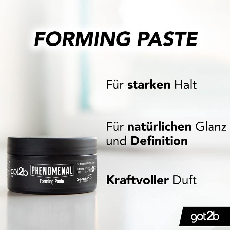 got2b Phenomenal Forming Paste Hold 3 (100 ml), Styling Paste