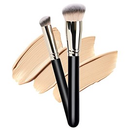 Brocha para maquillaje DPOLLA Pro, brocha para base de maquillaje y corrector impecable, perfecta para cualquier tipo de maquillaje, brocha de contorn