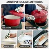 3 Piece Pot Lid Handles with Thermometer, Universal Replacement Handle,