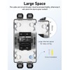 DIHOOL Solar DC Circuit Breaker Box 100 Amp Solar Panel