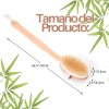 Cepillo Corporal Universo en Linea Cerdas Naturales Mango Removible