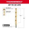 Thunderbolt Titanium Drill Bit, 1/2"