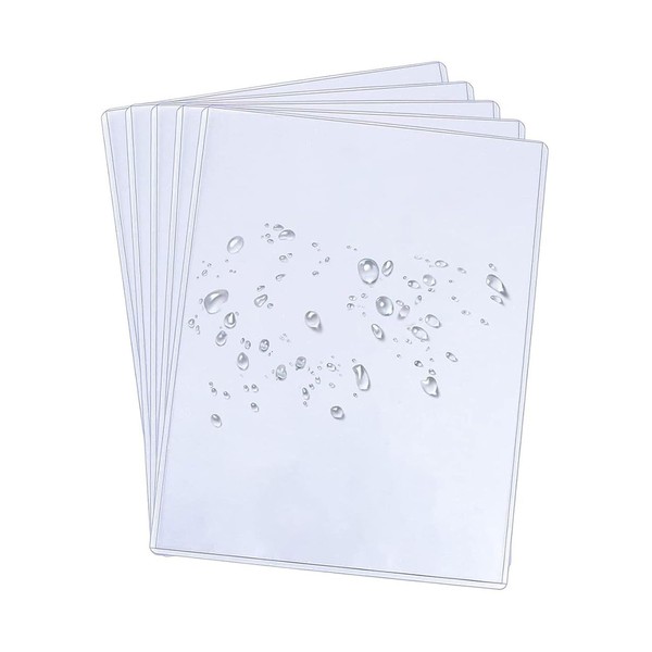10 Pcs Heavy Duty Sheet Protector, Clear Document Folder Project