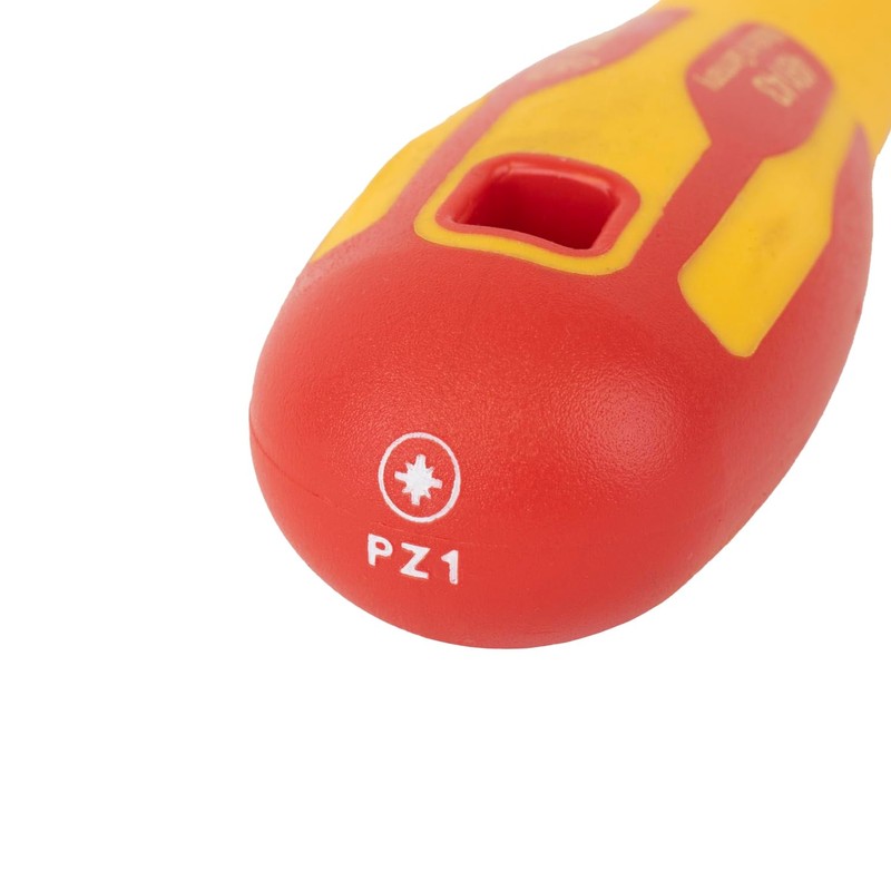 C.K Dextro VDE Pozidriv Screwdriver PZ1 x 80mm, Insulated Screwdrivers