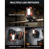 Anylight LED Rechargeable Work Light with Clamp,1600LM Magnetic Clip Work