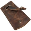 Greenland Nature Schlüsselglocke Leather Key Case Brown Brown Size: Unique