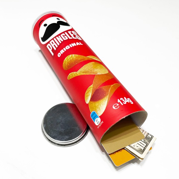 Pringles Diversion Safe Stash Secret Chip Can with Hidden Compartment