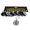 1 KEY FOB BLACK COMPASS MODE 3.5 CM