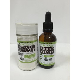 Trader Joe's Organic Stevia Extract & Organic Liquid Stevia