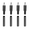PATIKIL 4pcs 3.5x1.35mm DC Male Plug Power End DIY DC