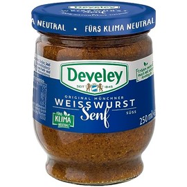 DEVELEY Original Münchner Weisswurst Mustard, 250 ml