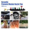 Mesee 7 Pieces Pressure Washer Spray Nozzle Tip Set Universal