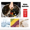 QaalSXytor 【Upgraded 304 Stainless Steel】 12L/3.2Gal Airtight Canister for Kitchen