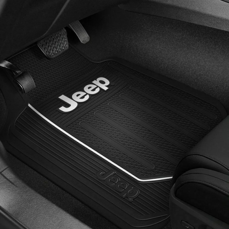 Plasticolor Jeep 2 Floor Mats (Fronts) Mopar Universal Gift New