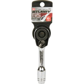 SK11 SRH3CS Compact Stubby Ratchet Handle, 0.37 inch (9.5 mm), 3/8 inch
