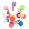 Baby Sensory Teether Toy Balls Chew Teething Ball Rattle Grasping
