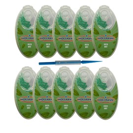 Hoffmann - Premium Aroma Capsules Green Mint | DIY Click Filter Balls | Pack of 10 | 1000 Balls