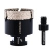 Diamond Hole Saw, 2" Hole Saw for Tiles Granite Marble