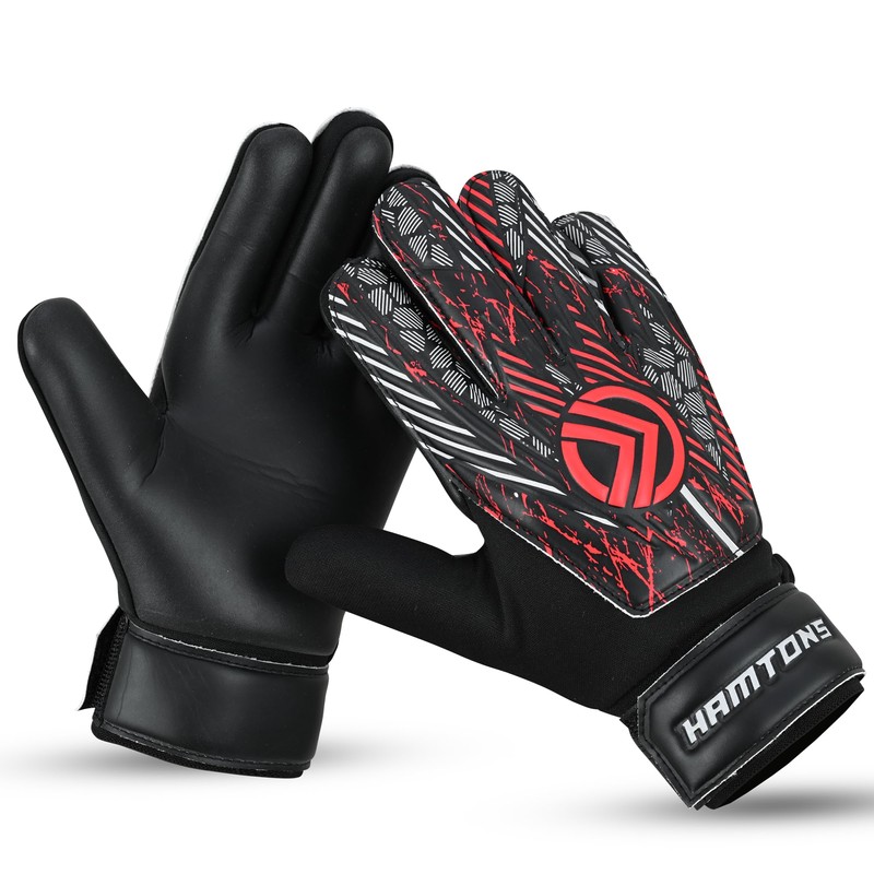 Hamtons Professional Goalkeeper Gloves - Durable Grip, Anti-Slip Design with