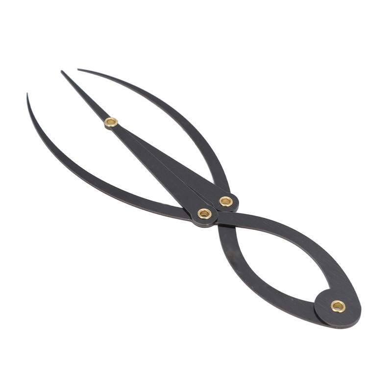 Eyebrow Ruler Multifunctional Stainless Steel 3 Point Positioning Ruler for