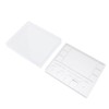 Watch Movement Repair Box Aluminum Alloy Storage Tray with Acrylic