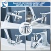 1080°Swivel Filter Faucet Extender Aerator - 8 Pcs Replacement Water