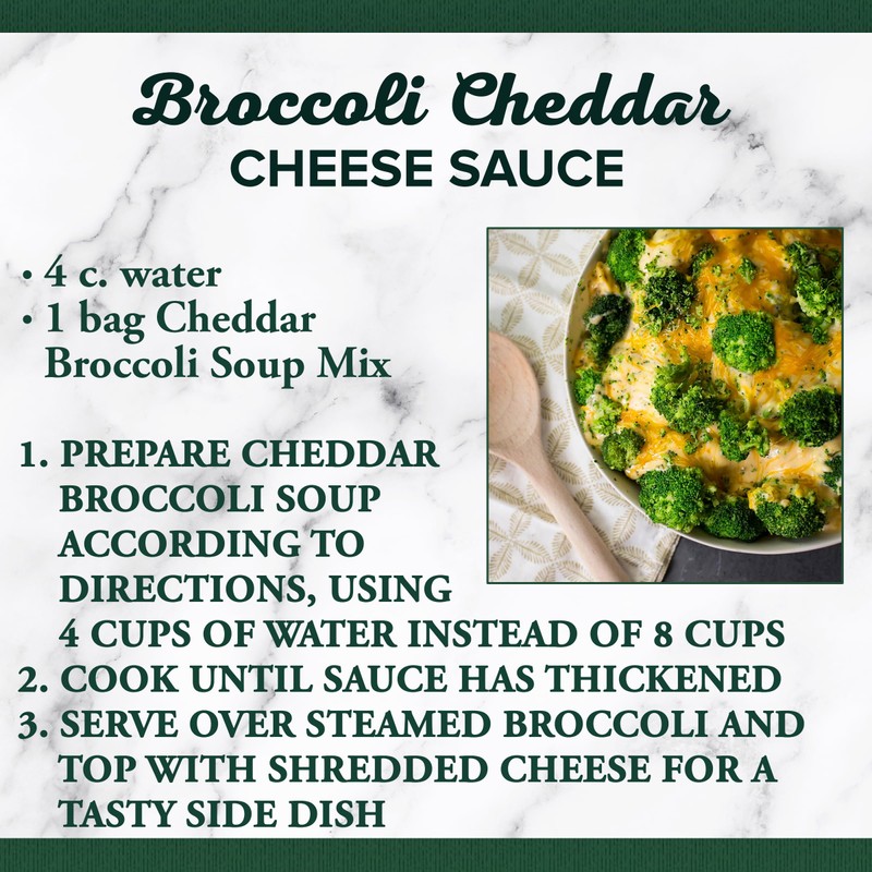Bear Creek Soup Mix, Cheddar Broccoli, 10.6 Ounce (Pack of
