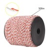 Electric Fence Polywire, 500M/1640.42FT Portable Roll Livestock Fencing Wire Stainless