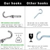 maogoujian Metal Wall Hangers Heavy Duty Concrete Wall Hooks,304 Stainless