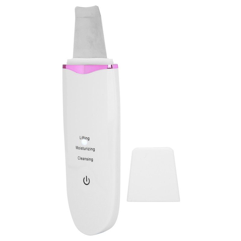 Ultrasonic Skin Scrubber Blackhead Removal Pore Cleaning Face Spatula for