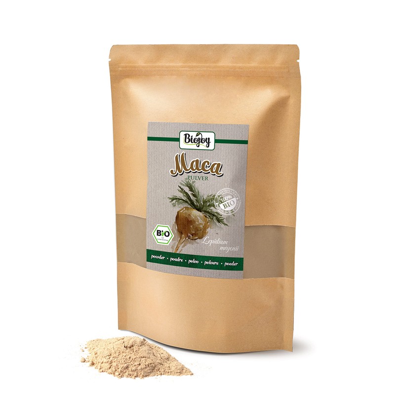Biojoy Organic Maca Powder from Peru (1 kg), Maca Root