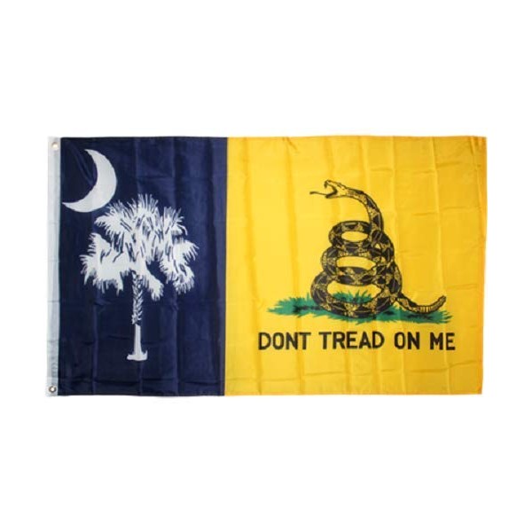 Trade Winds 3x5 Gadsden Don't Tread On Me South Carolina