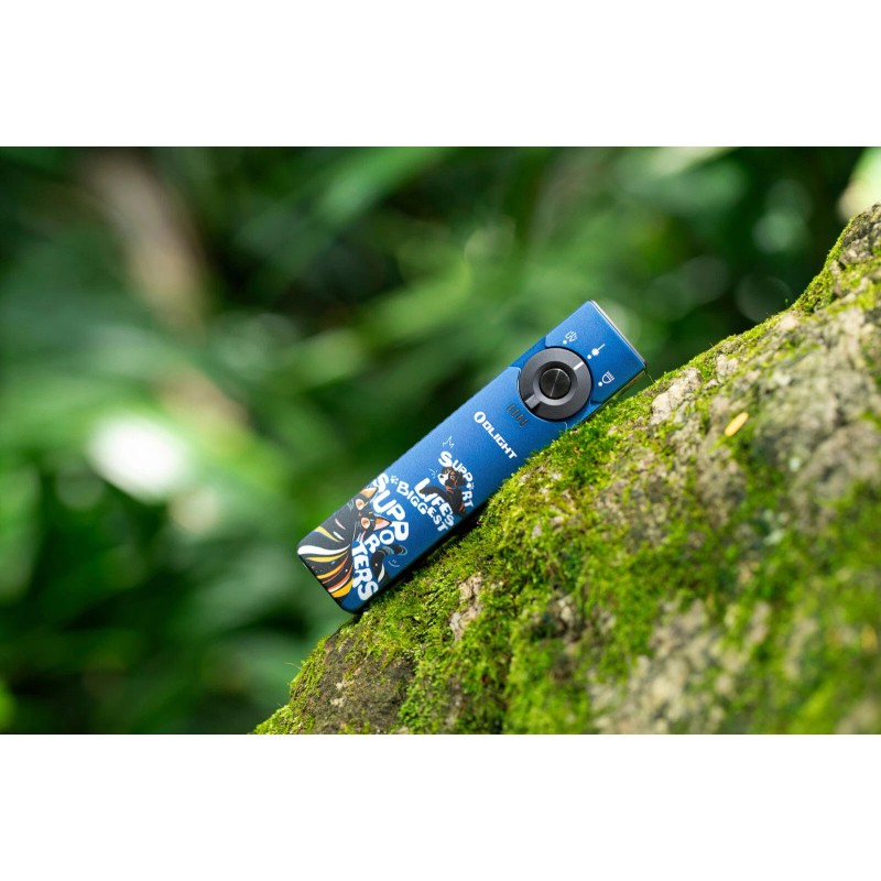 Olight Arkfeld Pro Paw Edition CW LED Light/Green Beam/UV, 1300