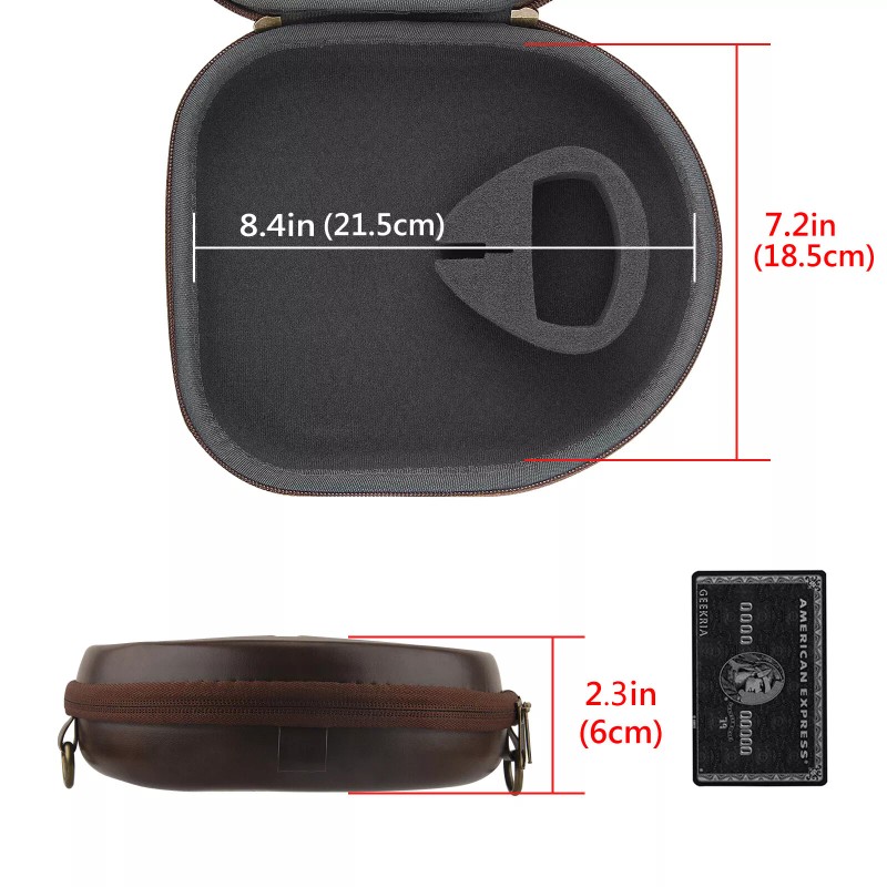 Geekria Carrying Case for Soundcore, JBL, Bang&Olufsen, Sony Headphones