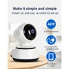 WiFi Smart Security Camera – 360° Pan & Tilt, 1MP