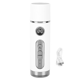 Handheld Eye Massager Wand EMS Sooth Fade Dark Circles Vibration Handheld Eye Massager Pen for Work Travel 15ml White