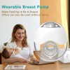 2pcs Extractor De Leche Manos Libres Recargable Con 4 Modos