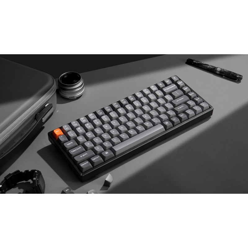 Keychron K2 Max 75% Layout QMK Custom Mechanical Keyboard, Wireless