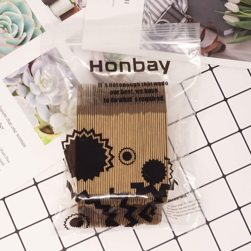 Honbay 50PCS Rectangular Lipstick Packaging Paper Boxes Kraft Paper Gift