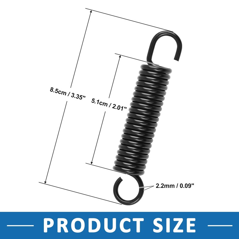 A ABSOPRO 8.5cm L Universal Motorcycle Main Bracket Kickstand Return